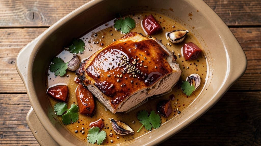 Mexican Pork Roast Slow Cooker Recipe: Carnitas-Style Crunch Over Smoky Cumin Gravy