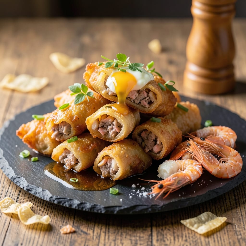Fried Pork and Shrimp Wonton Recipe: Crispy Golden Bites with Silky Dipping Sauce