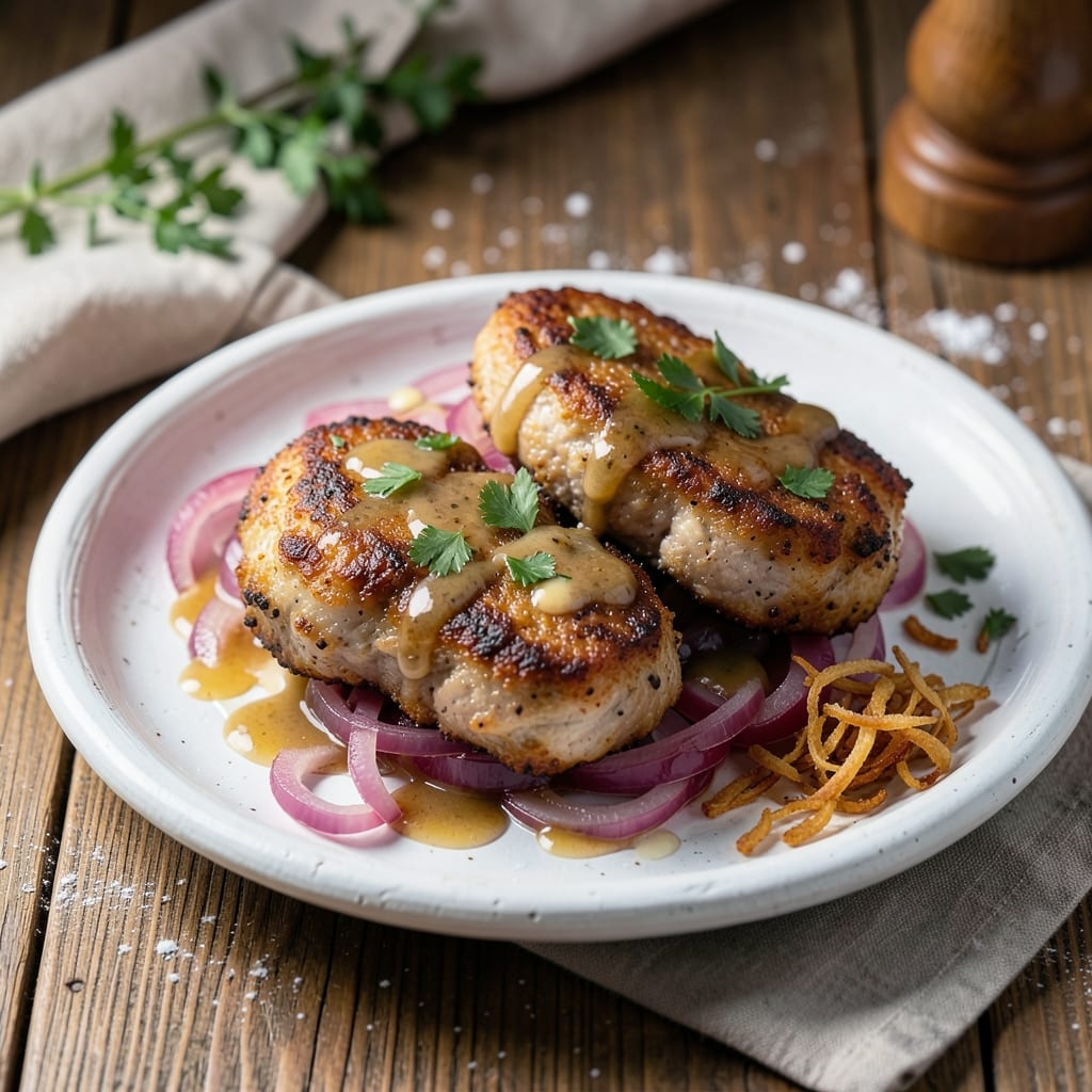 Fried Smothered Pork Chops Recipe: Crispy Pan-Sear With Onion Gravy Magic