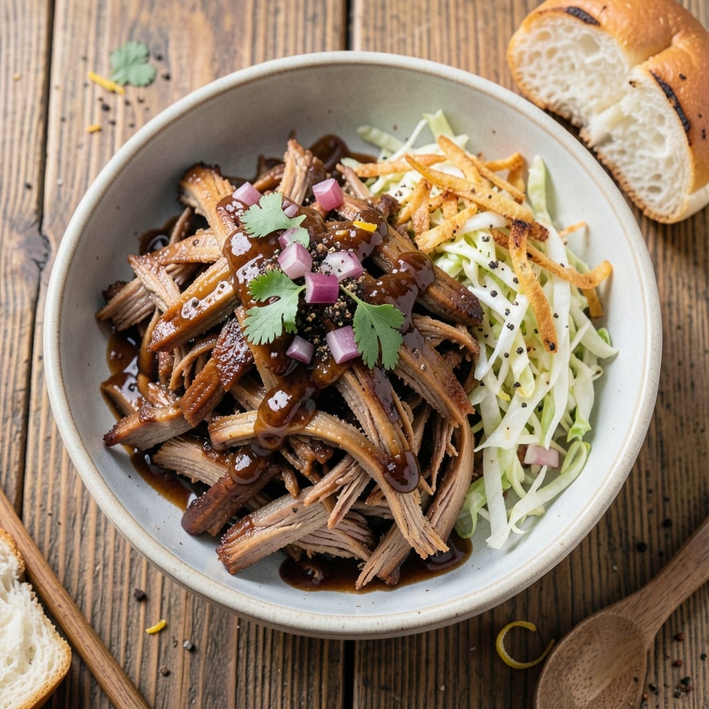 Famous Pulled Pork Recipe: Smokehouse-Style Tenderness in 6 Hours
