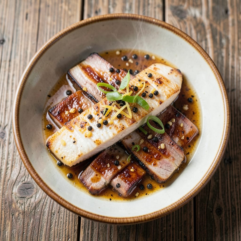 Fish and Pork Recipe: Savory Stir-Fry with Crispy Edges