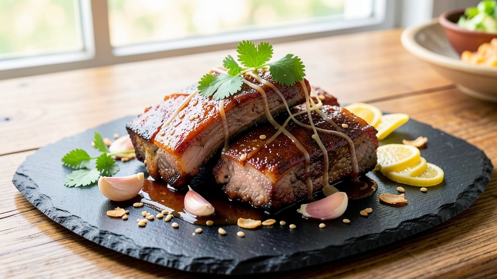 Asian Pork Short Ribs Recipe: Slow-Braised Silk With Charred Celery Crowns