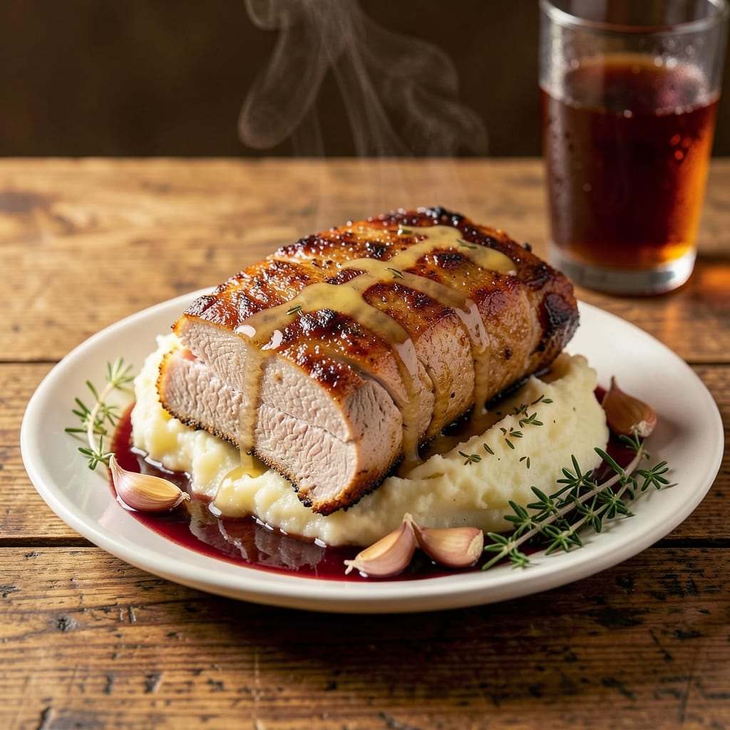 Fall-Apart Pork Loin Recipe: Apple Cider Braise With Crispy Bark