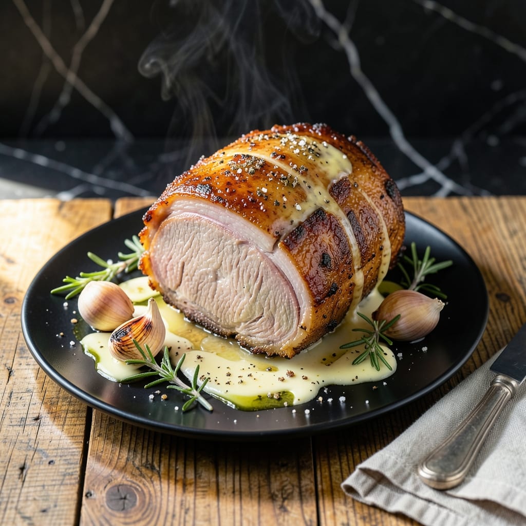 5 Star Pork Roast Recipe: Garlic Butter Basted Masterpiece