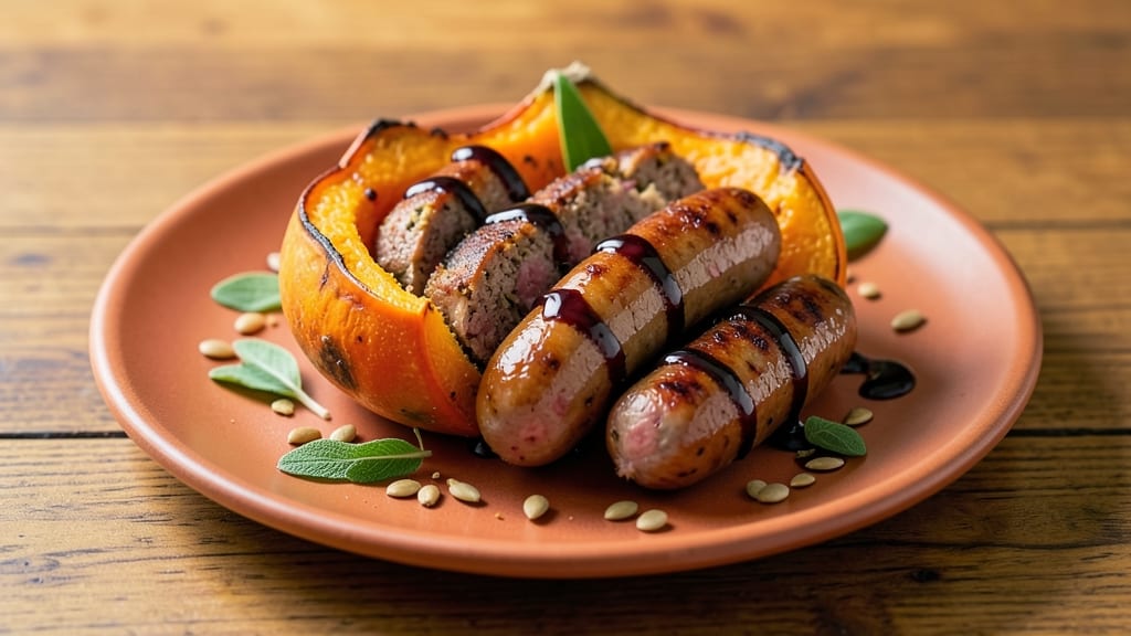 Acorn Squash and Pork Sausage Recipe: Roasted Sweetness Meets Savory Crisp