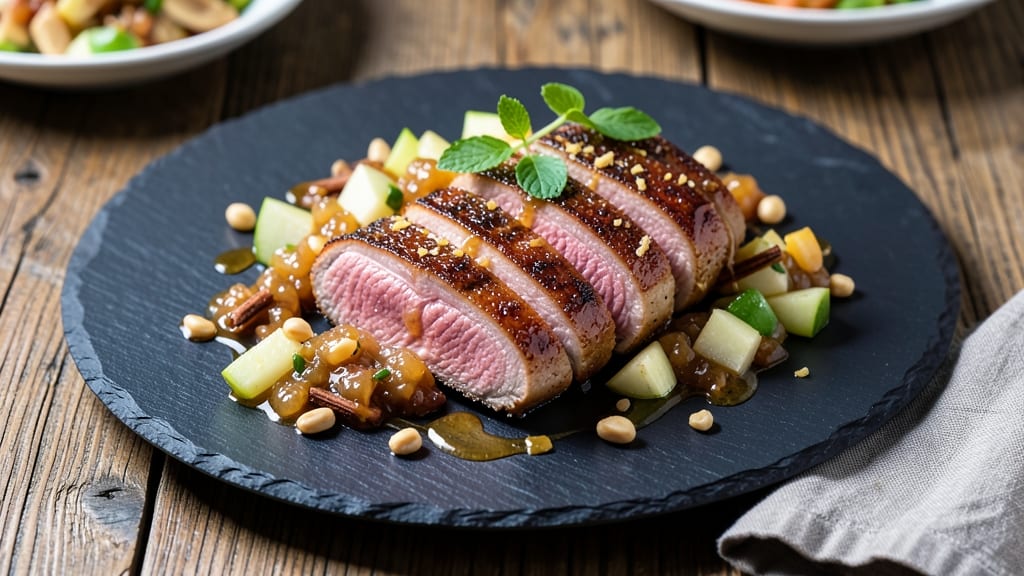 Apple Chutney Recipe for Pork Tenderloin: Sweet-Spiced Crust Over Juicy Pink Centers