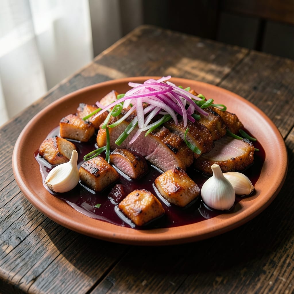 Filipino Pork Blood Recipe: Vinegar-Braised Richness with Silky Texture