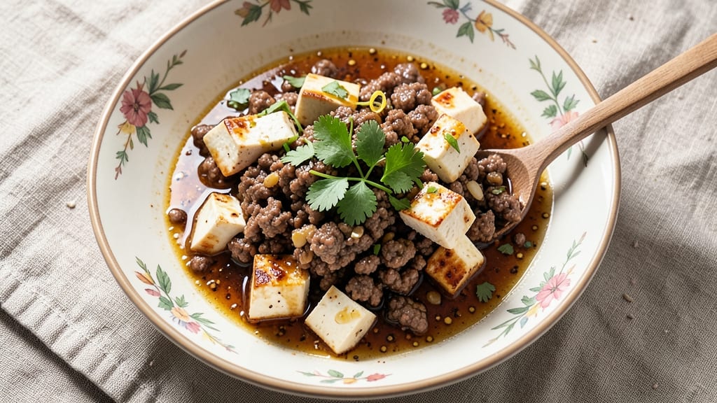 Mince Pork and Tofu Recipe: Wok-Heated Crisp-Tender Bites in 20 Minutes