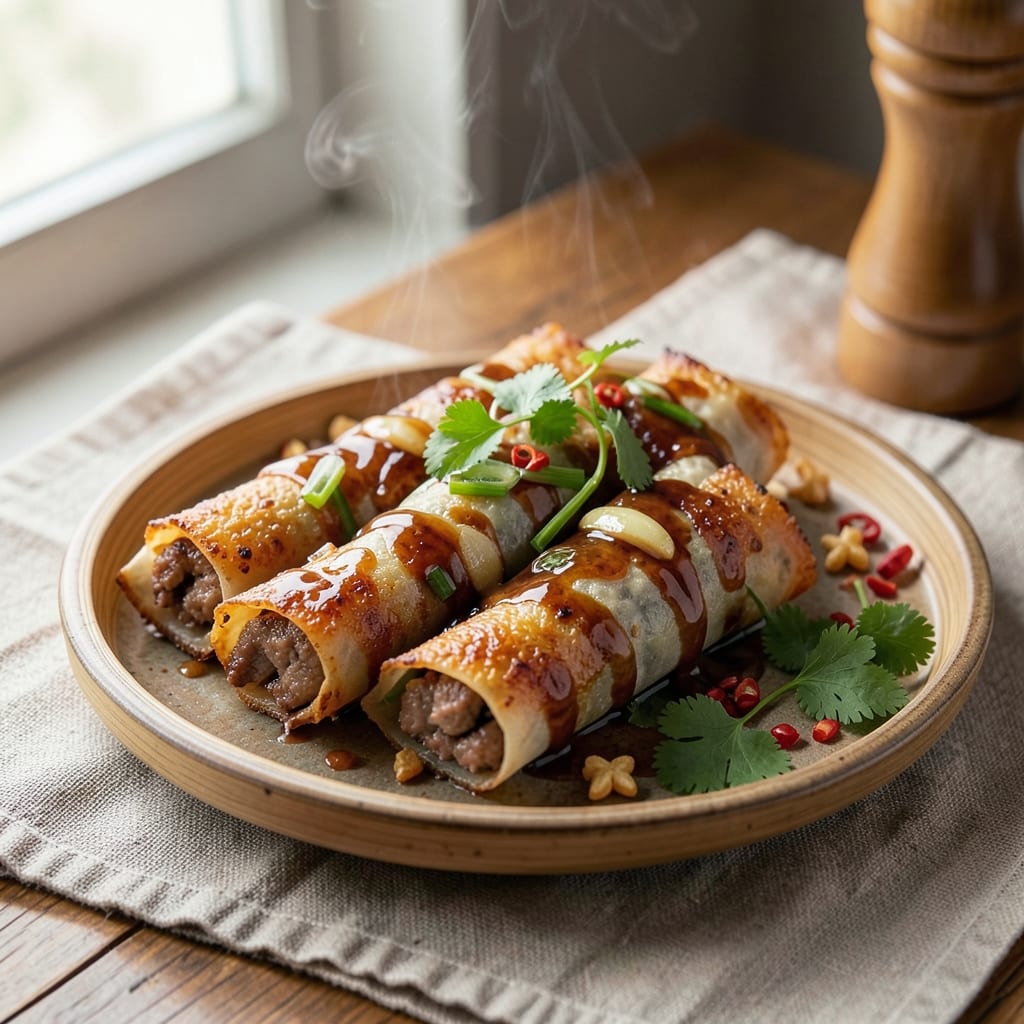Filipino Pork Lumpia Shanghai Recipe: Crispy Spring Rolls with Silky Pork Filling