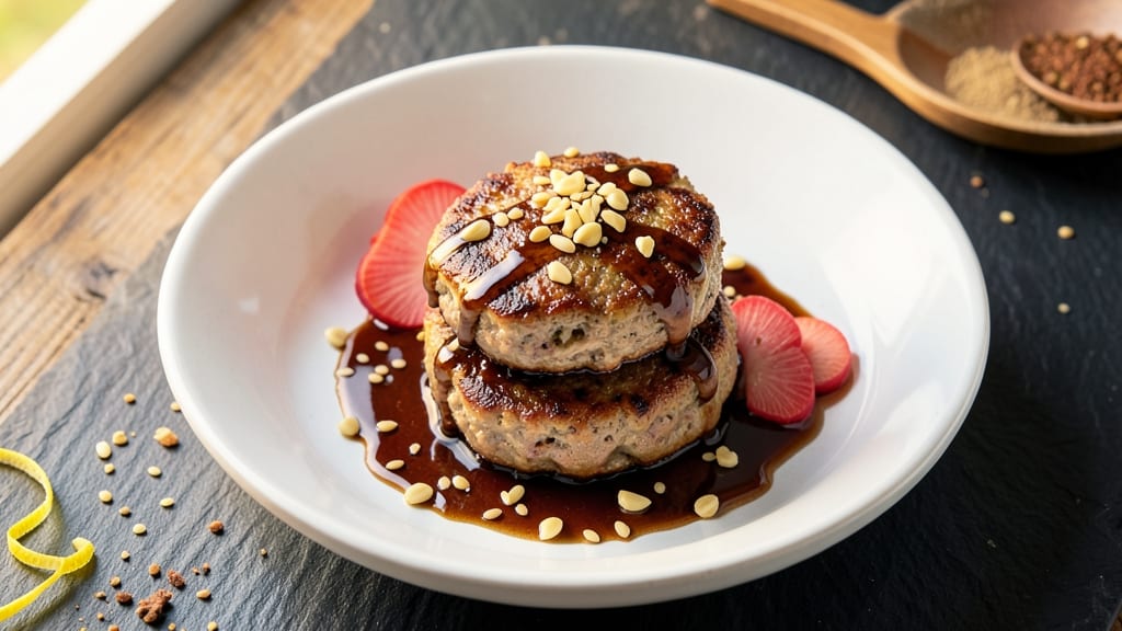 Asian Pork Patties Recipe: Crispy Fried Edges and Sweet-Spiced Centers
