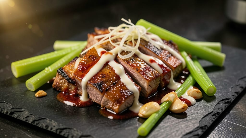 Midnight Diner Pork Miso Recipe: Umami Bomb With Crispy Celery Crown