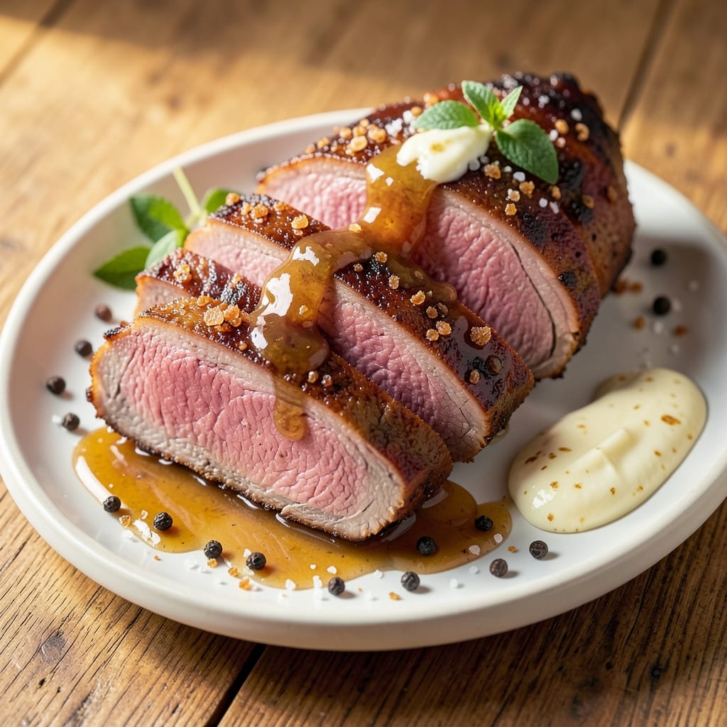 Fall Pork Loin Roast Recipe: Apple-Cider Glazed Crisp With Juicy Pink Centers