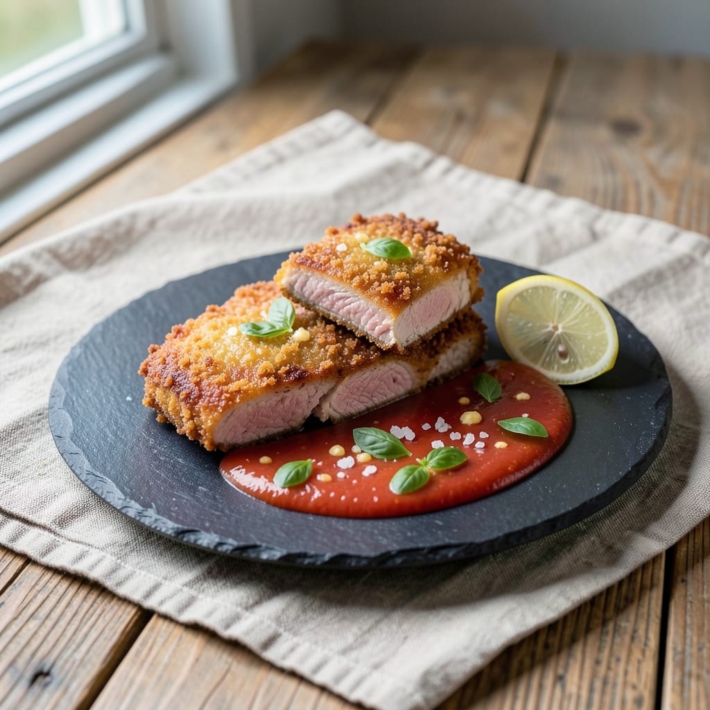 Fried Pork With Sauce Recipe: Crispy-Baked Glaze That Caramelizes Edges