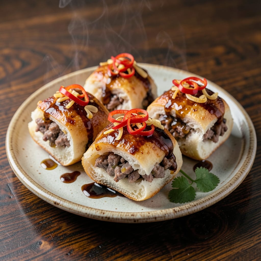 Fried Pork Buns Recipe: Crispy Layers and Juicy Pork Filling