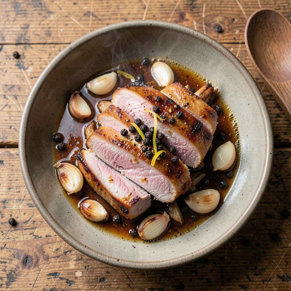Filipino Pork Roast Recipe: Adobo-Style Tangy Vinegar Kiss with Crispy Edges