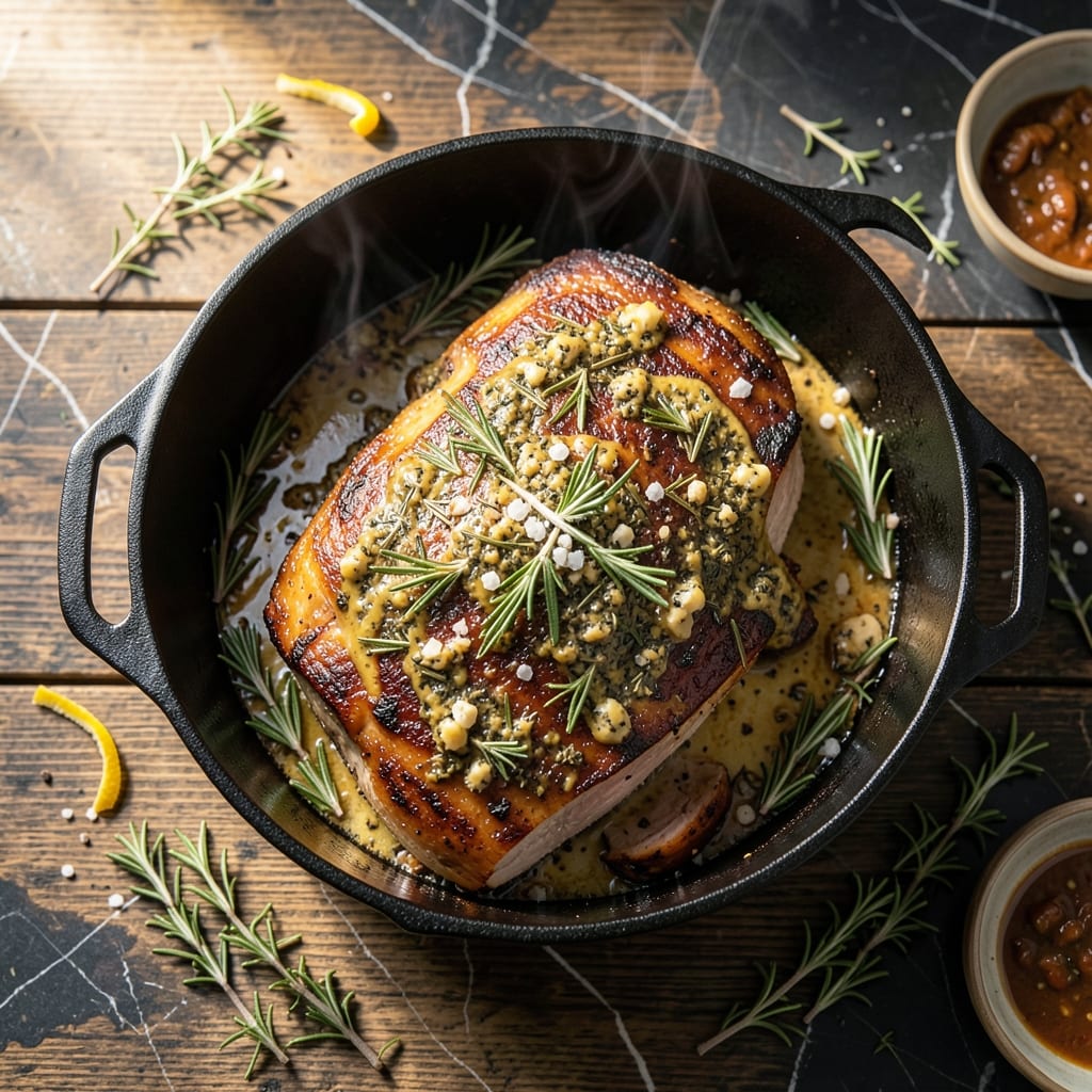 5 LB Boneless Pork Loin Roast Recipe: Garlic-Herb Slow Roasted Centerpiece