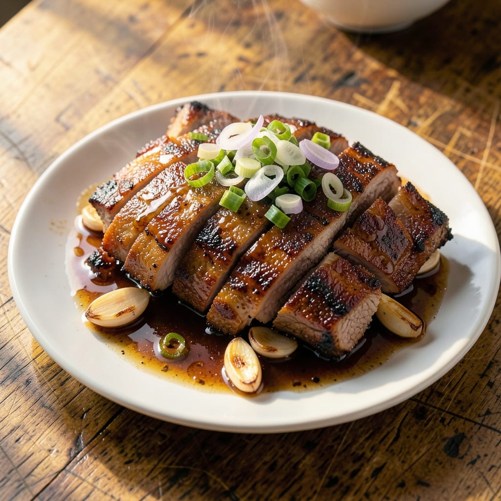 Filipino Pork BBQ Recipe Oven: Charred Vinegar-Kissed Crisp with Tender Core