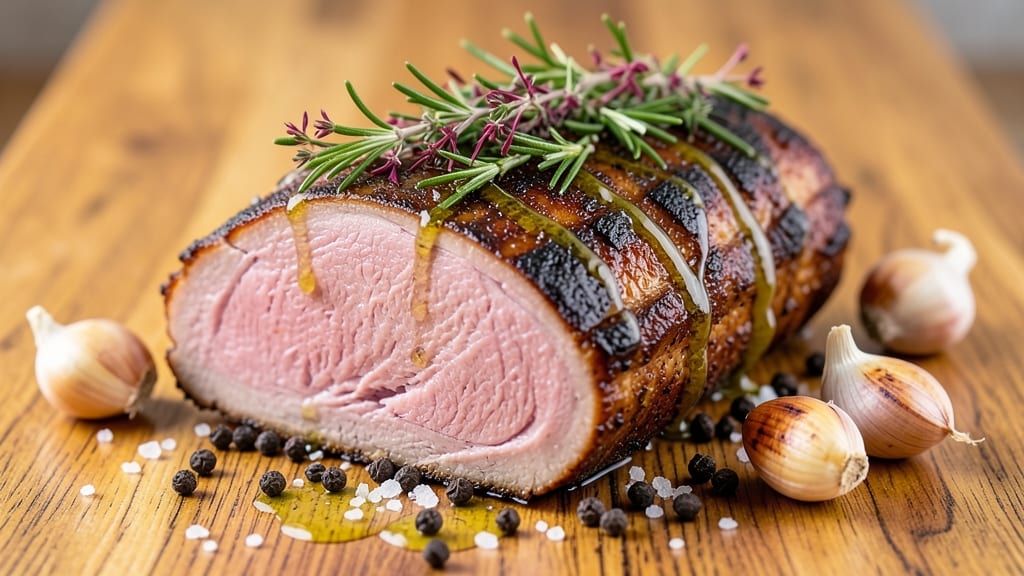 2 Lb Boneless Pork Loin Roast Recipe: Juicy Pink Core With Crispy Herb Crust
