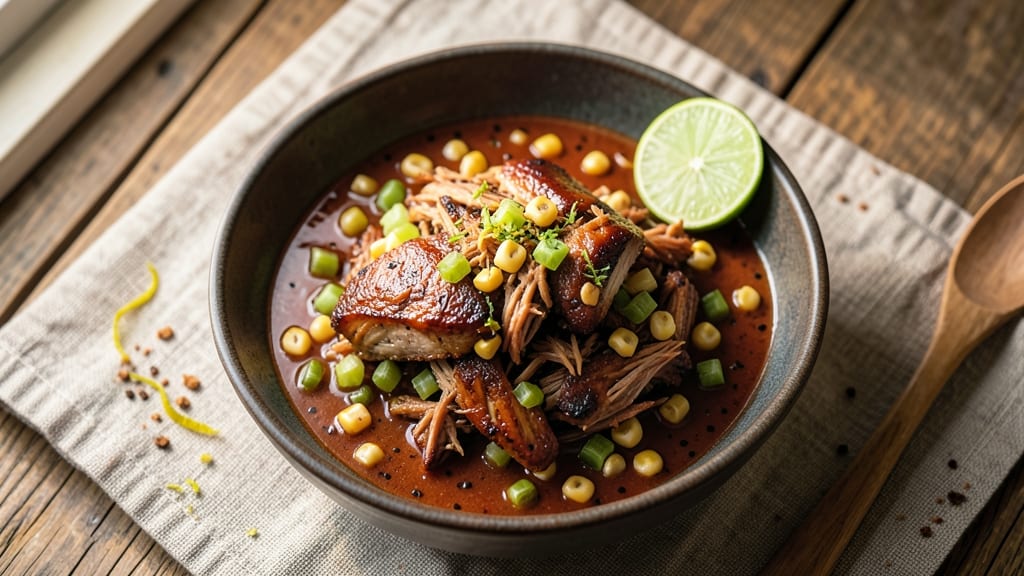 America's Test Kitchen Pork Tinga Recipe: Chipotle-Citrus Shreds With Celery Crown Crunch