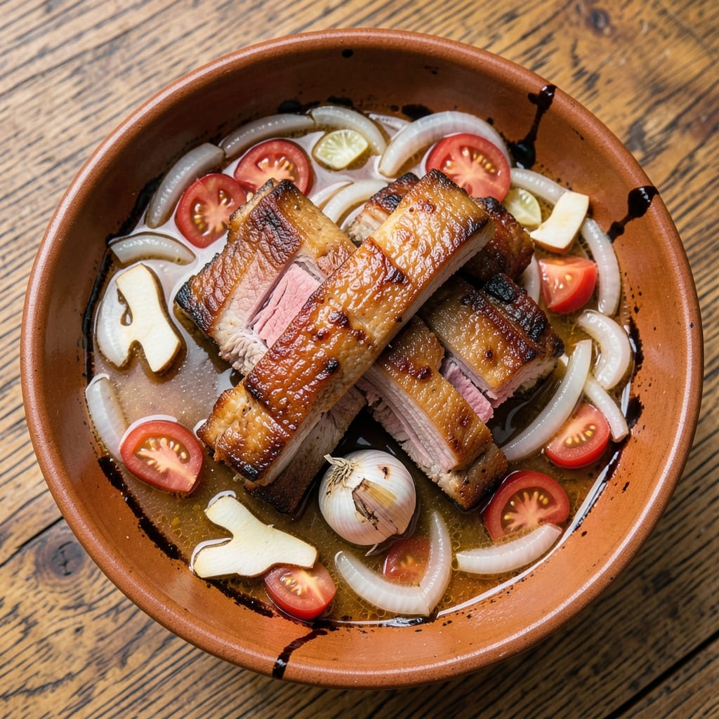 Filipino Pork Ribs Soup Recipe: Vinegar-Braised Bite-Sized Tenderness in One Pot