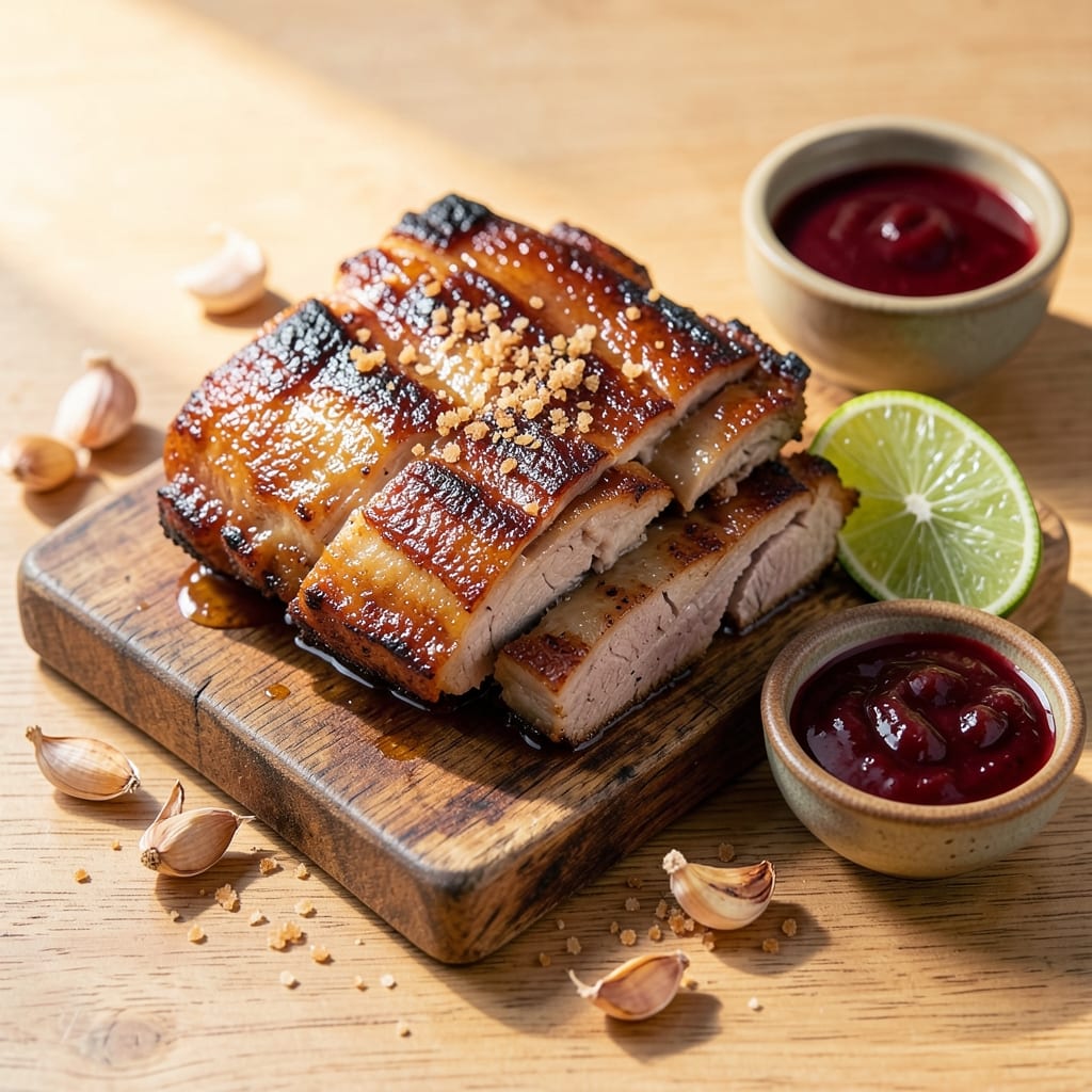Filipino Pork Barbecue Recipe With Pineapple Juice: Crispy Bark and Sweet-Tangy Vinegar Magic