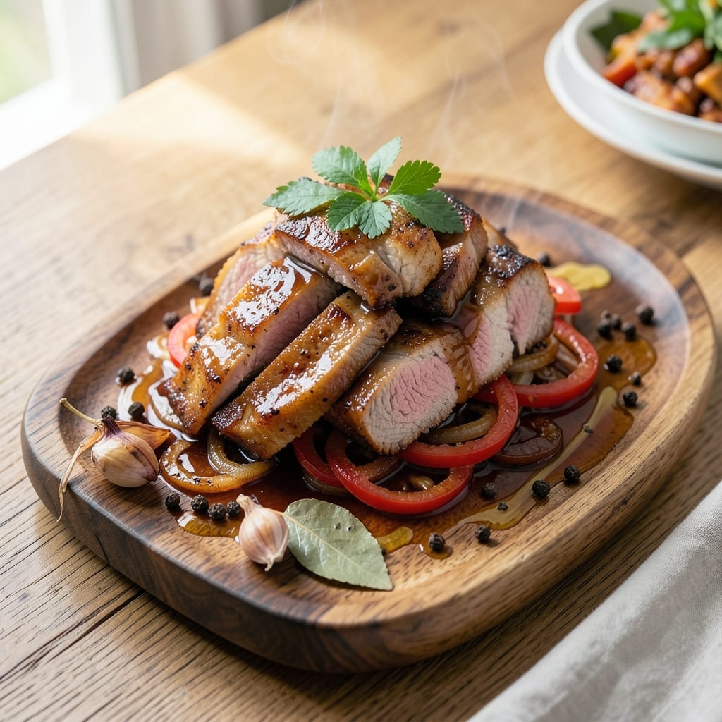 Filipino Pork Liempo BBQ Recipe: Charred Vinegar-Kissed Crunch With Silky Centers