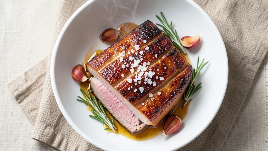 Air Fried Pork Recipe: Crispy Celery Crowns Over Savory Gravy