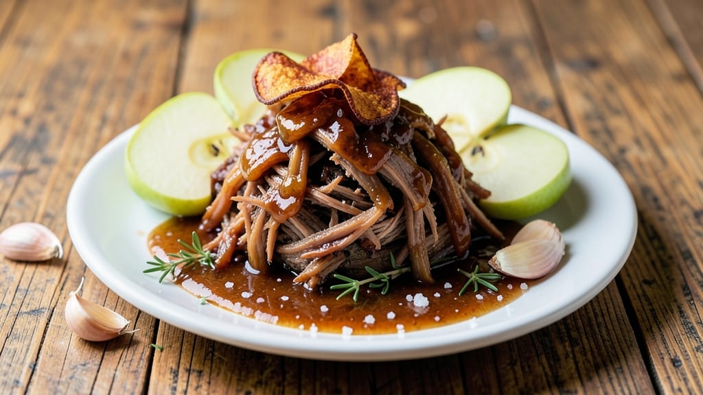 Apple Bourbon Pulled Pork Recipe: Slow-Simmered Spice and Boozy Tenderness