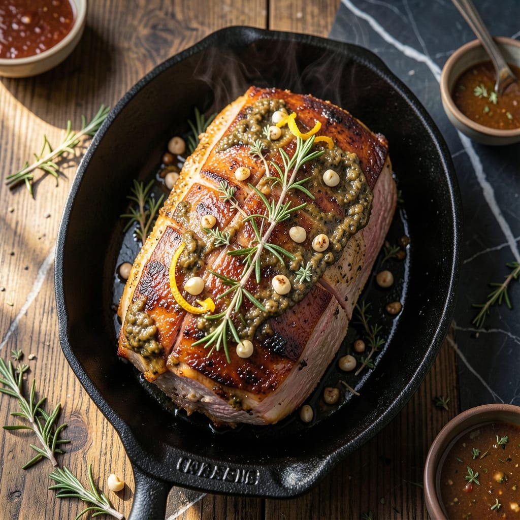 6 Lb Pork Loin Roast Recipe: Oven-Baked Juiciness With Garlic-Herb Crust