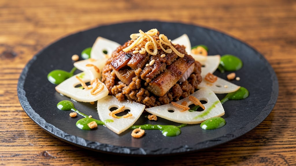 Minced Pork Lotus Root Recipe: Crispy Lotus Bites in Savory Umami Sauce