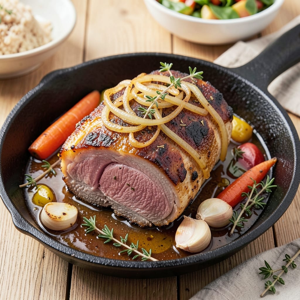 Foodi Pork Roast Recipe: Apple Cider Braised to Velvety Tenderness