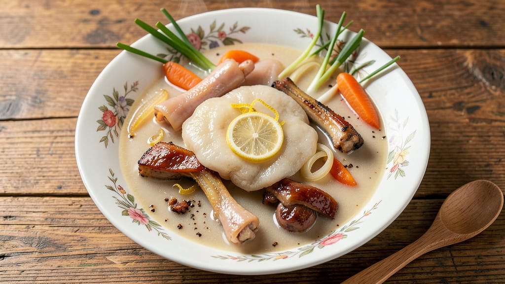 Milky Pork Bone Soup Recipe: Silky Broth and Marbled Fat Magic