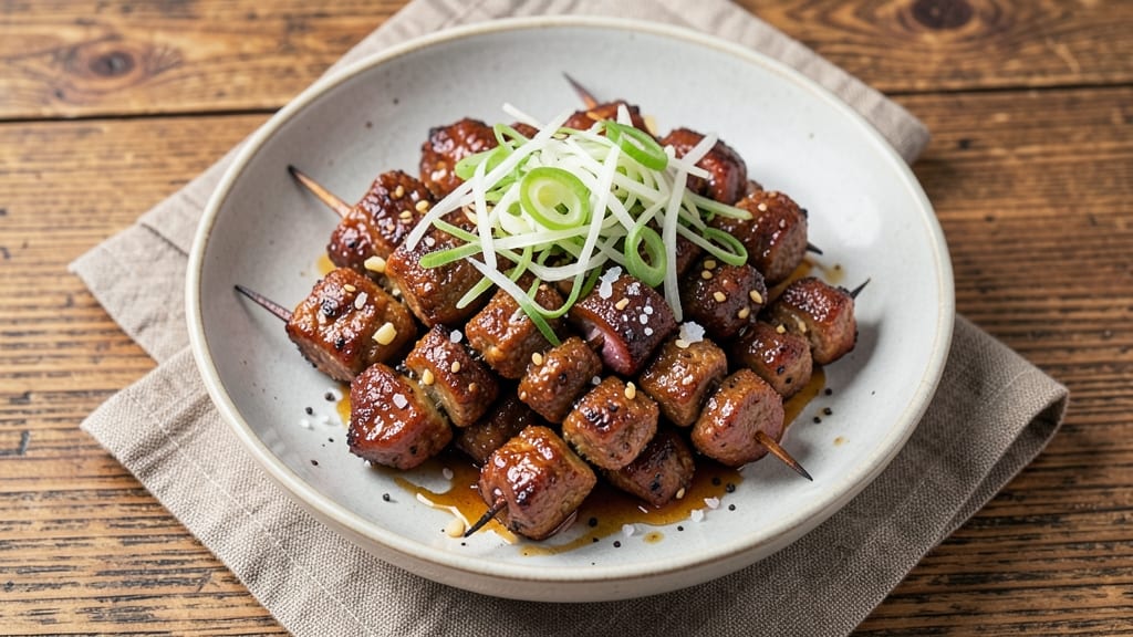 Minced Pork Kebabs Recipe: Skewered Savory Bites with Charred Crispness