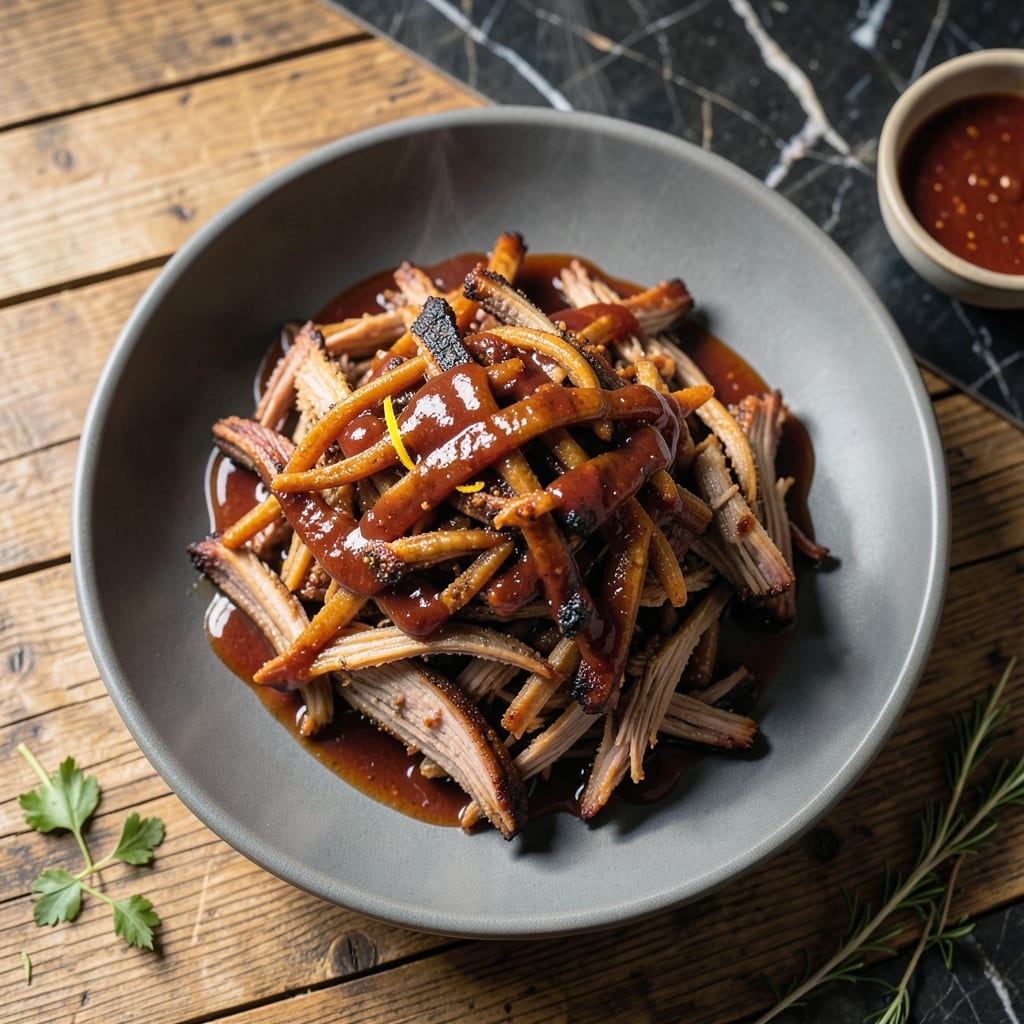 3 Ingredient Pulled Pork Slow Cooker Recipe: Effortless Smoky Delight