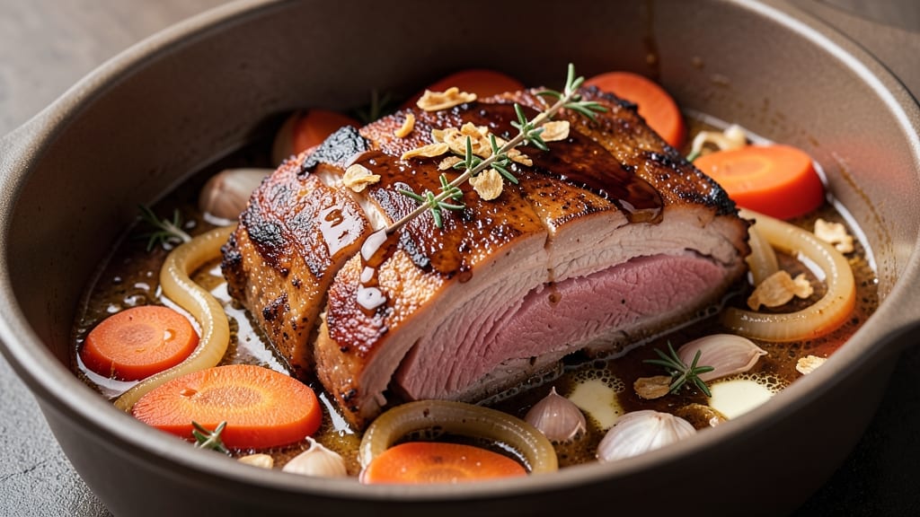 Apple Cider Braised Pork Recipe: Spiced Apple Cider Simmer for Fall-Apart Meat