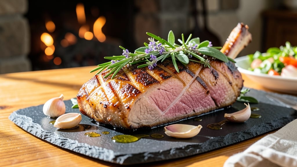 1lb Pork Loin Recipe: Herb-Roasted Crust With Juicy Pink Hearts