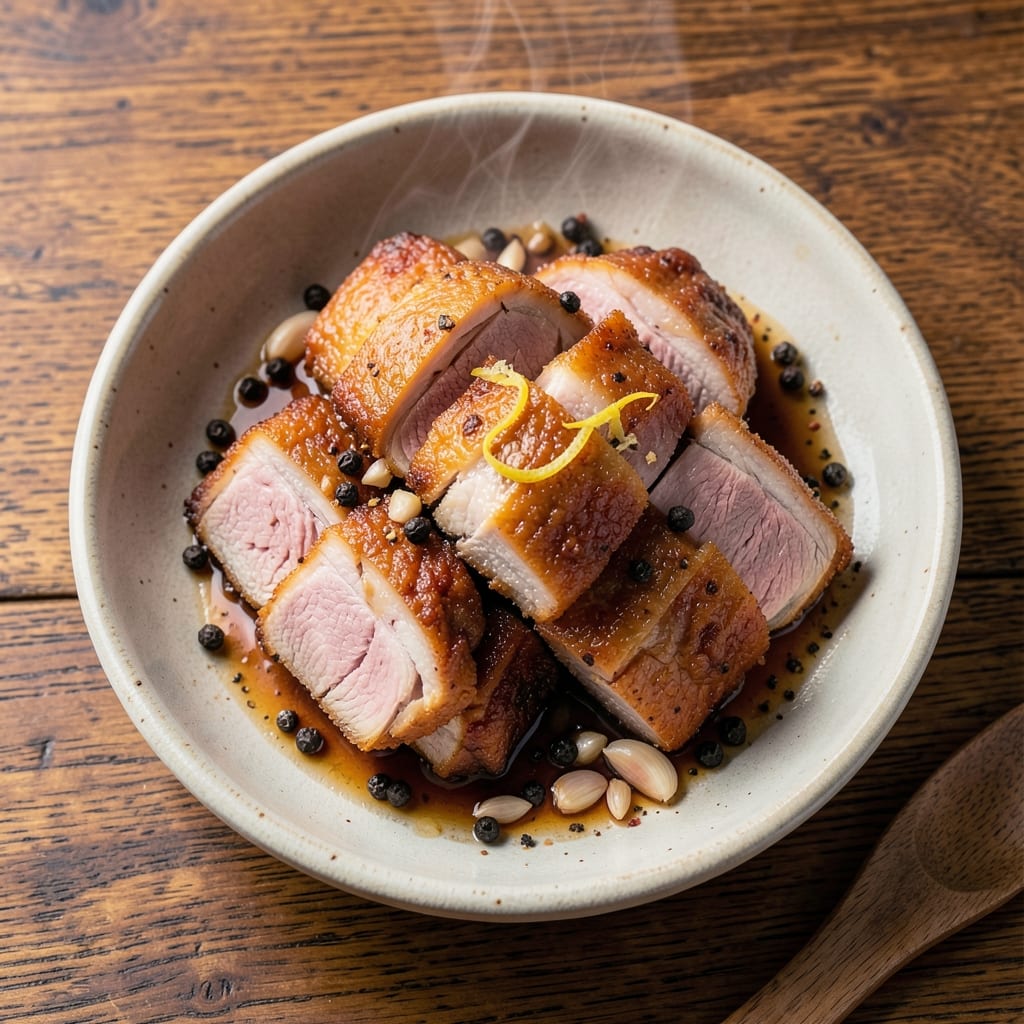 Filipino Fried Pork Belly Recipe: Crispy Vinegar-Kissed Bark with Silky Pink Centers