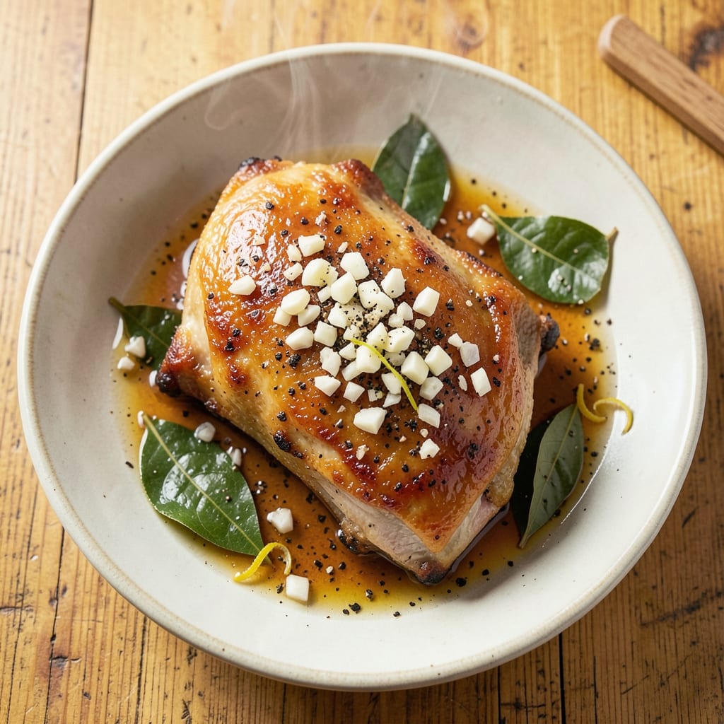 Filipino Lechon Kawali Pork Recipe: Vinegar-Kissed Crisp With Juicy Pink Centers
