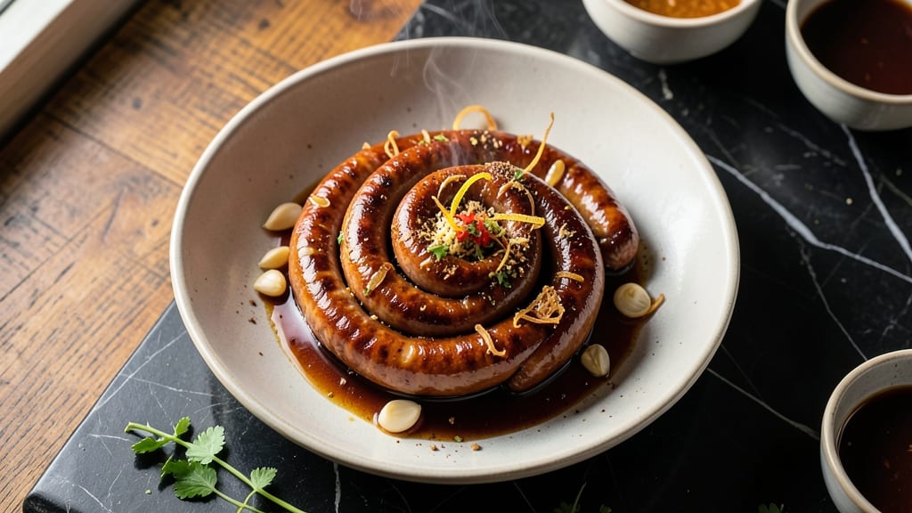 Asian Pork Sausage Recipe: Stir-Fried Crispy Edges and Savory Filling