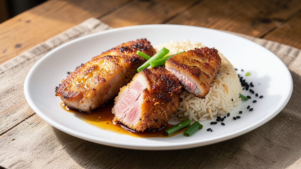 Asian Pork Cutlets Recipe: Crispy-Fried with Sweet Chili Glaze