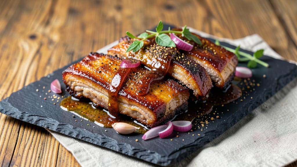 Air Fried Pork Ribs Recipe: Crispy Celery Crowns in 20 Minutes