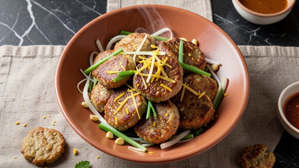 Minced Pork Patties Chinese Recipe: Crispy-Edged Dumplings With Silky Filling