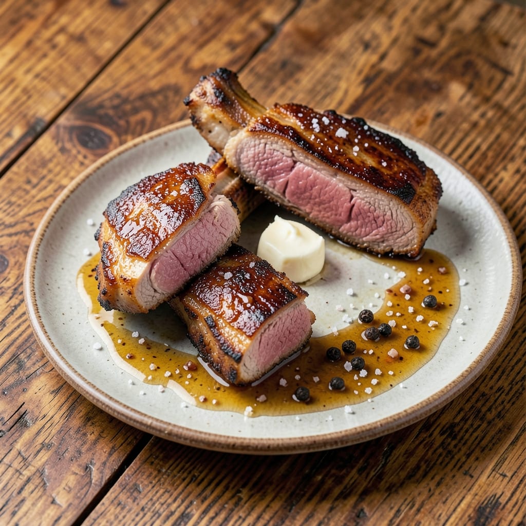 Forgotten Pork Chops Recipe: Pan-Sear and Vinegar-Braised Crispy Edges