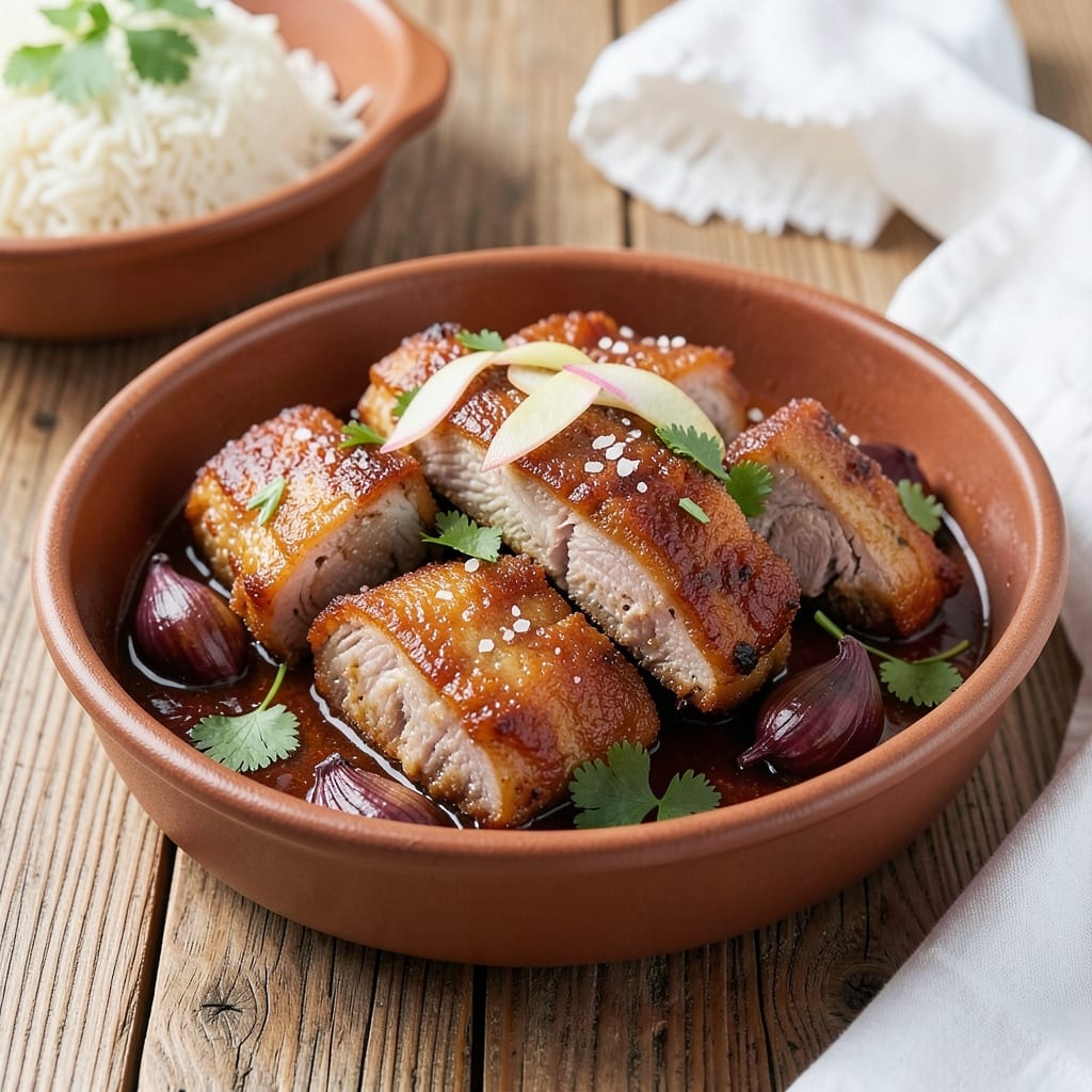 Fried Pork Adobo Recipe: Vinegar-Kissed Crispy Bark with Silky Centers