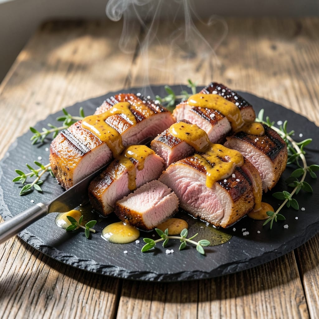 French Center Cut Pork Chops Recipe: Pan-Seared Crispness With Juicy Pink Hearts
